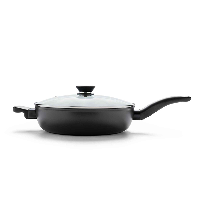 Pánev s nepřilnavým povrchem s pokličkou, 28 cm, iCook Pánev s nepřilnavým povrchem s pokličkou, 28 cm, iCook