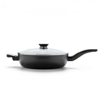 Pánev s nepřilnavým povrchem s pokličkou, 28 cm, iCook Pánev s nepřilnavým povrchem s pokličkou, 28 cm, iCook