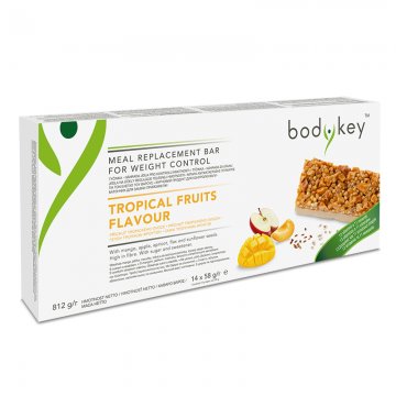 Tyčinka - náhrada jídla - příchuť tropického ovoce - bodykey™ Tyčinka - náhrada jídla - příchuť tropického ovoce - bodykey™