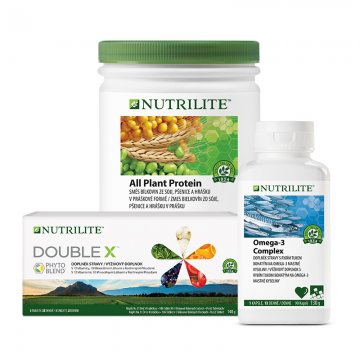 NUTRILITE Foundational Trio s DOUBLE X Standardní balení